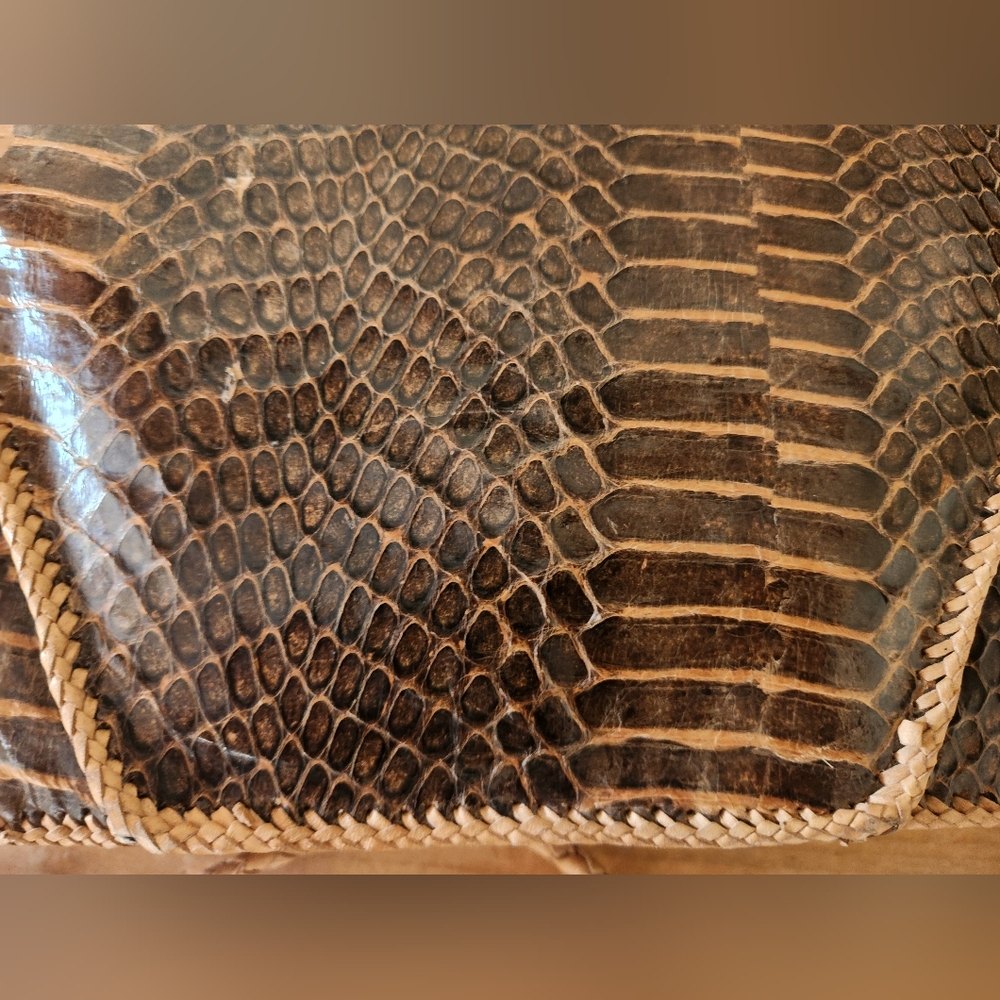 Python Leather Bag - image 3